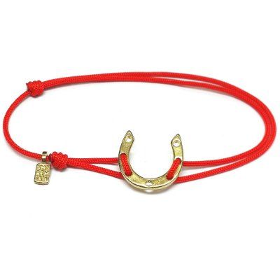  Браслет Подкова, золото 585