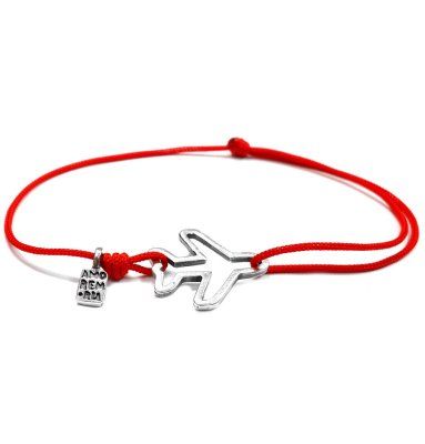  Браслет Самолетик, серебро 925