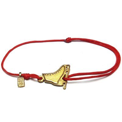  Браслет Фигурный конек, золото 585