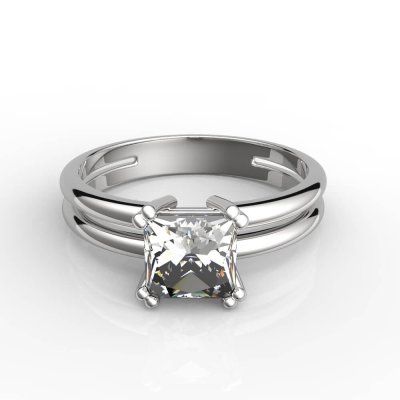 Кольцо помолвочное Сила любви, золото 585