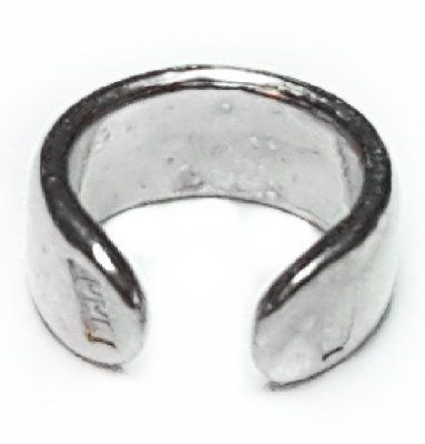  Кафф плоский - размер мини, серебро 925