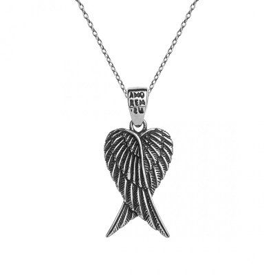  Кулон Крылья, серебро 925 — символ свободы и вдохновения