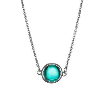 Чокер Море турмалин, серебро 925