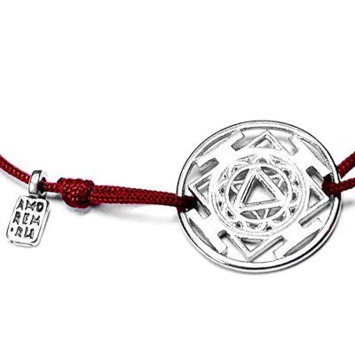  Браслет Янтра Шива, серебро 925