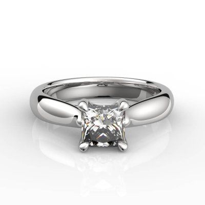 Кольцо помолвочное Счастье, золото 585 проба