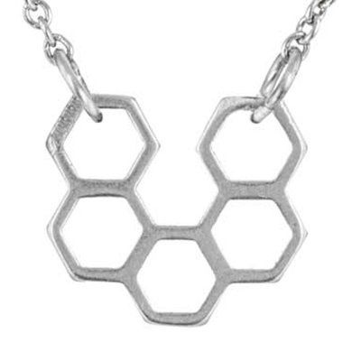 Чокер Соты, серебро 925