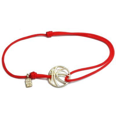  Браслет Баскетбольный мяч, золото 585