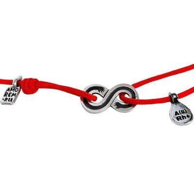 Браслет Код Связи II группа крови, Rh+, серебро 925