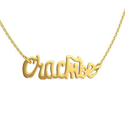 Чокер Счастье, золото 585