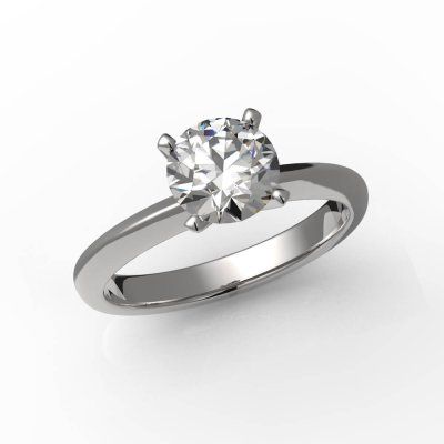 Кольцо помолвочное Волшебство, золото 585 пробы