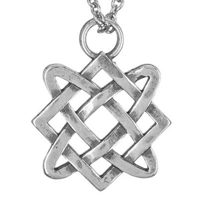 Кулон на цепи Звезда Богородицы, серебро 925 — символ защиты и веры