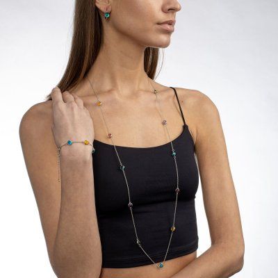 Браслет Алхимия 6 мм, серебро 925