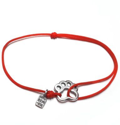 Браслет Лапа друга, серебро 925