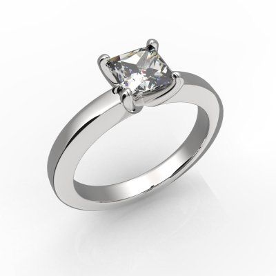 Кольцо помолвочное Искренность, золото 585