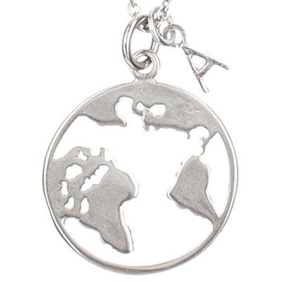 Кулон на цепи Планета, серебро 925 — символ целостности и энергии