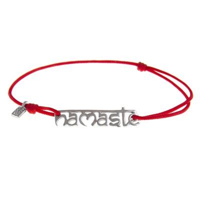  Браслет Намасте, серебро 925