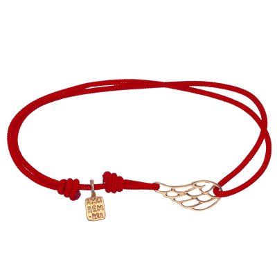  Браслет Крыло ангела, золото 750