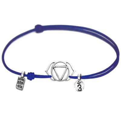 Браслет Аджна для 6-й чакры, серебро 925