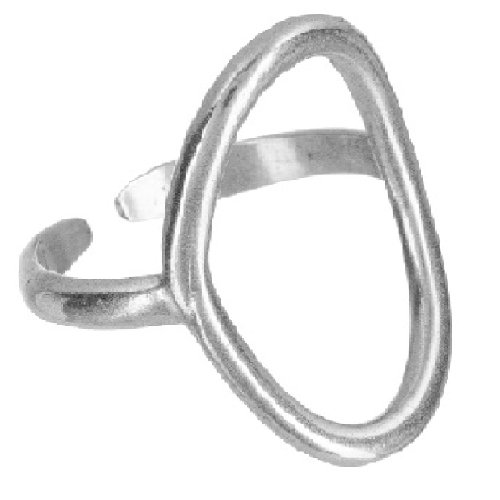 Кольцо Овал, серебро 925 фото 1 Аmorem
