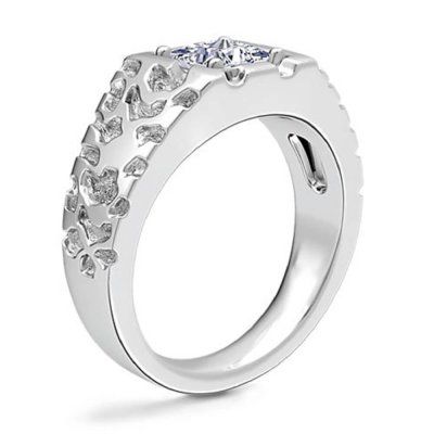 Мужское помолвочное кольцо Авторитет, золото 585 и бриллиант