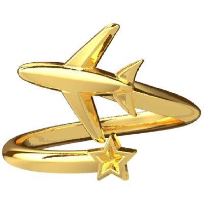 Кольцо Небо, золото 585  — символ свободы и вдохновения