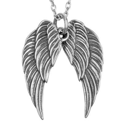 Кулон на цепи Архангел, серебро 925