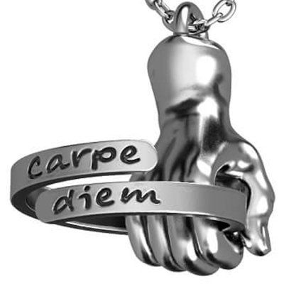 Кулон на цепи Цени Момент, серебро 925  — символ осознанности и вдохновения