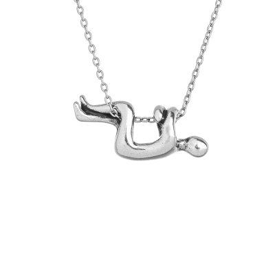  Кулон Обниму, серебро 925