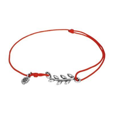 Браслет Ветвь славы, серебро 925 — символ победы и достоинства 