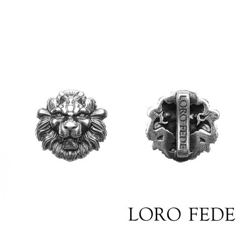 Сет - медальон LORO FEDE Лев, серебро 925 и браслет из натуральной кожи фото 1 Аmorem