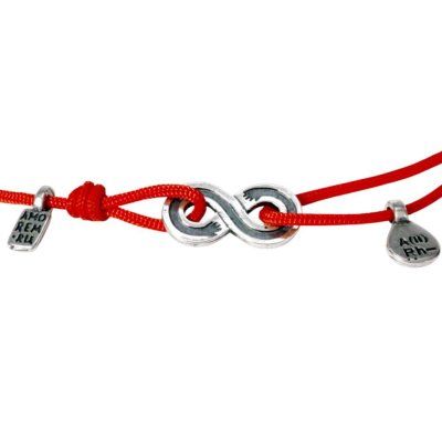 Браслет Код Связи II группа крови, Rh-, серебро 925