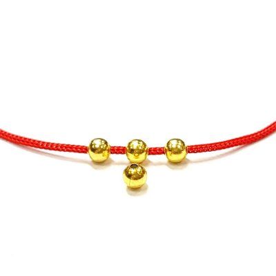   Разделитель Бусина, золото 585