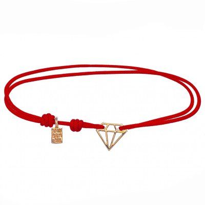  Браслет Кристалл, золото 585