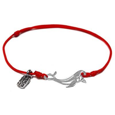 Браслет Кит, серебро 925 