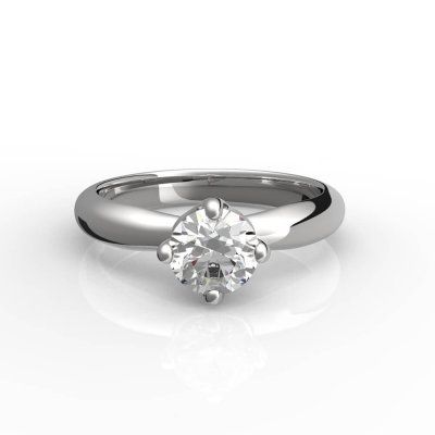 Кольцо помолвочное Чистота, золото 585