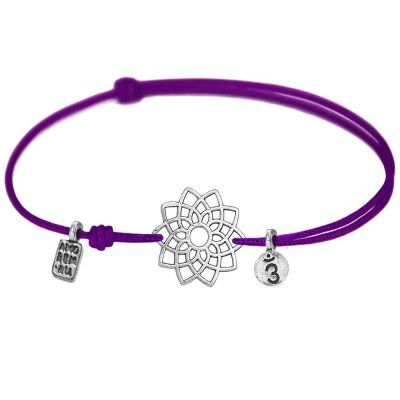 Браслет Сахасрара для 7-й чакры, серебро 925