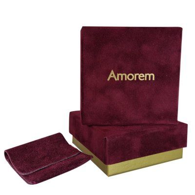 Премиальная бархатная коробочка упаковочная  