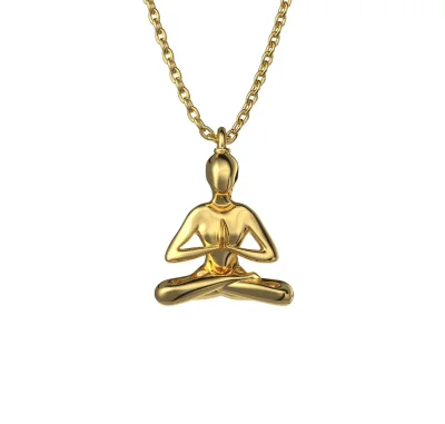 Кулон на цепи Сила внутри, золото 585 