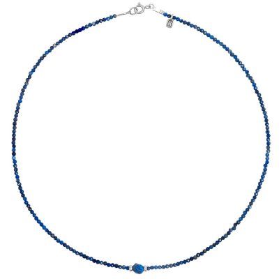 Колье "Сознание" из лазурита и серебра 925