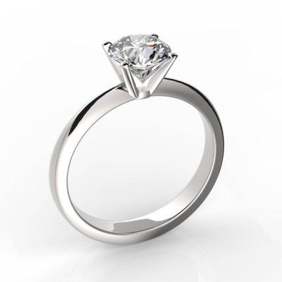 Кольцо помолвочное Волшебство, золото 585 пробы