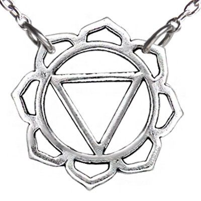 Чокер Манипура для 3-й чакры, серебро 925