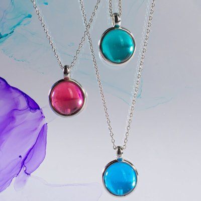 Кулон Закон Вселенной, голубой топаз 12 мм, серебро 925