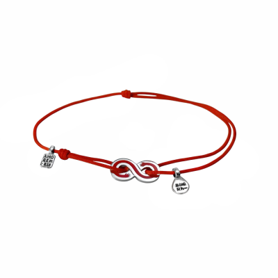 Браслет Код Связи III группа крови, Rh- с эмалью, серебро 925 