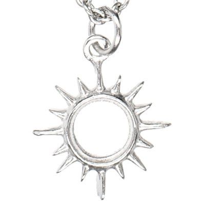 Чокер Солнце малое, серебро 925  — символ света и жизненной энергии