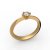 Кольцо помолвочное Романтик, золото 585 пробы, цена без бриллианта фото 1 Аmorem