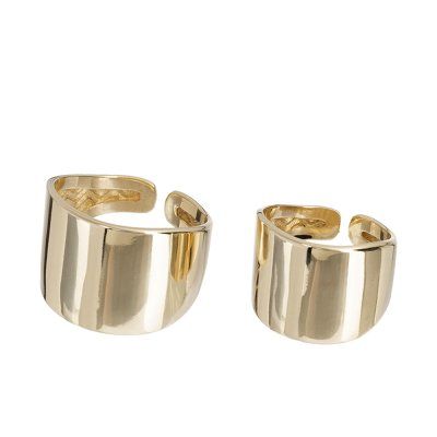 Кольца Fabulamare парные Широкие, золото 585