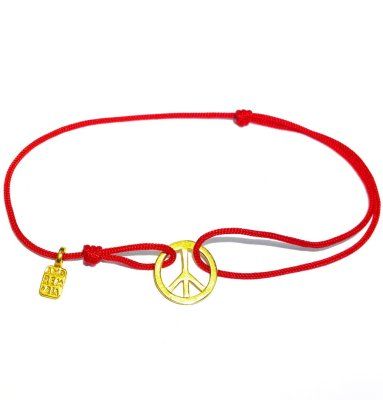  Браслет Знак Пацифик, золото 585