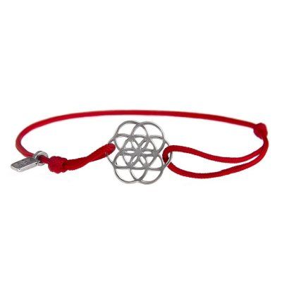 Браслет Семя Жизни, серебро 925 