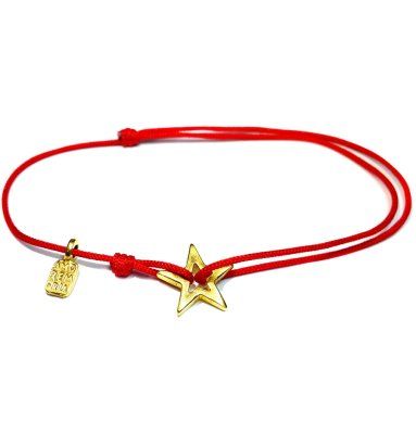  Браслет звезда - 2, золото 585