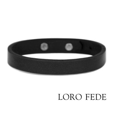  Браслет Loro Fede с кобурной кнопкой, кожа